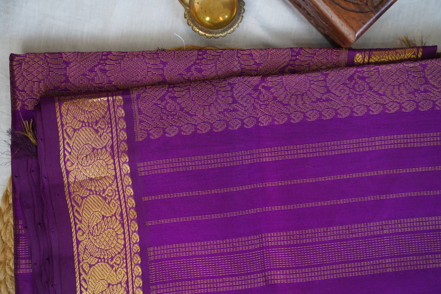 Kanchi Handloom Silk Cotton Saree PC16795