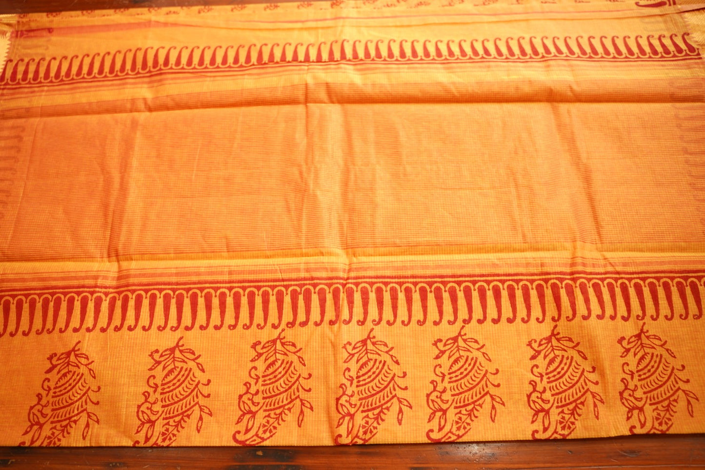 Block Printed Saree PC17621