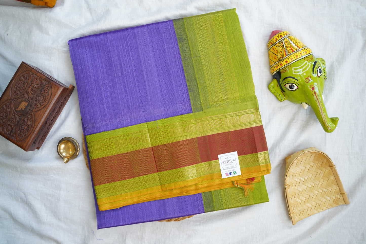 Kanchi Handloom Silk Cotton Saree PC16790