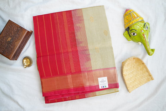 Kanchi Handloom Silk Cotton Saree PC16786