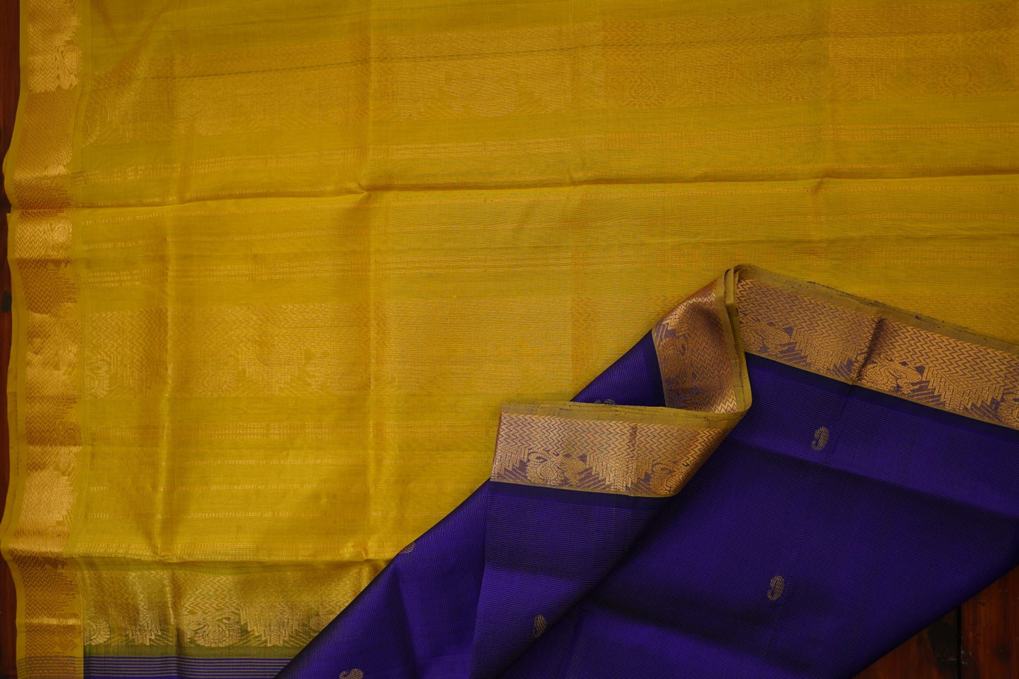 Kanchi Handloom Silk Cotton Saree PC15600