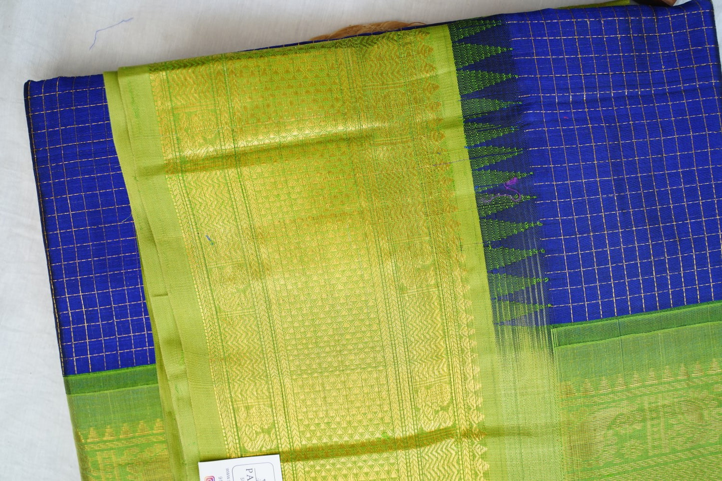 Kanchi Handloom Silk Cotton Saree PC16803