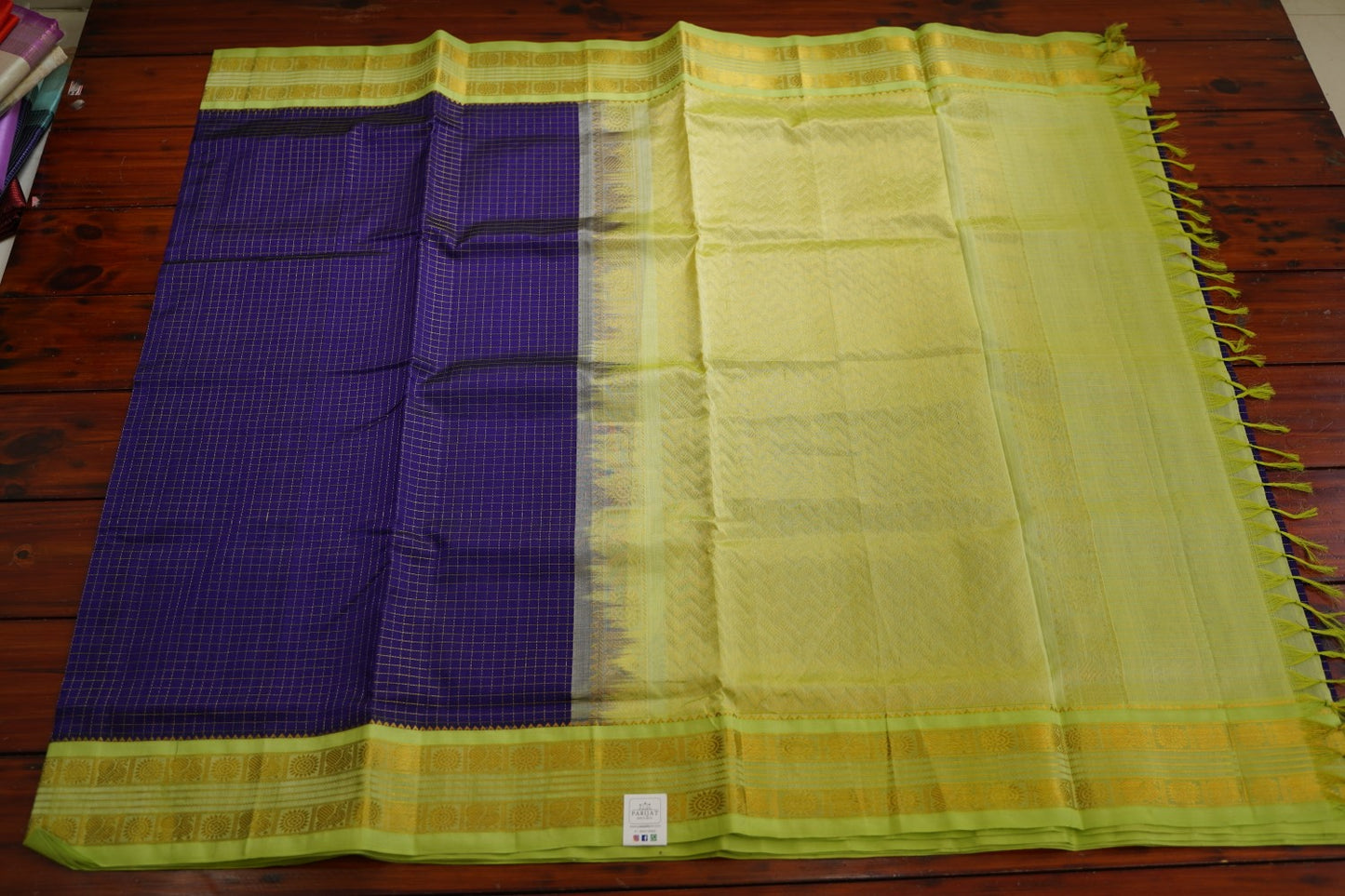Kanchi Handloom Silk Cotton Saree PC15595