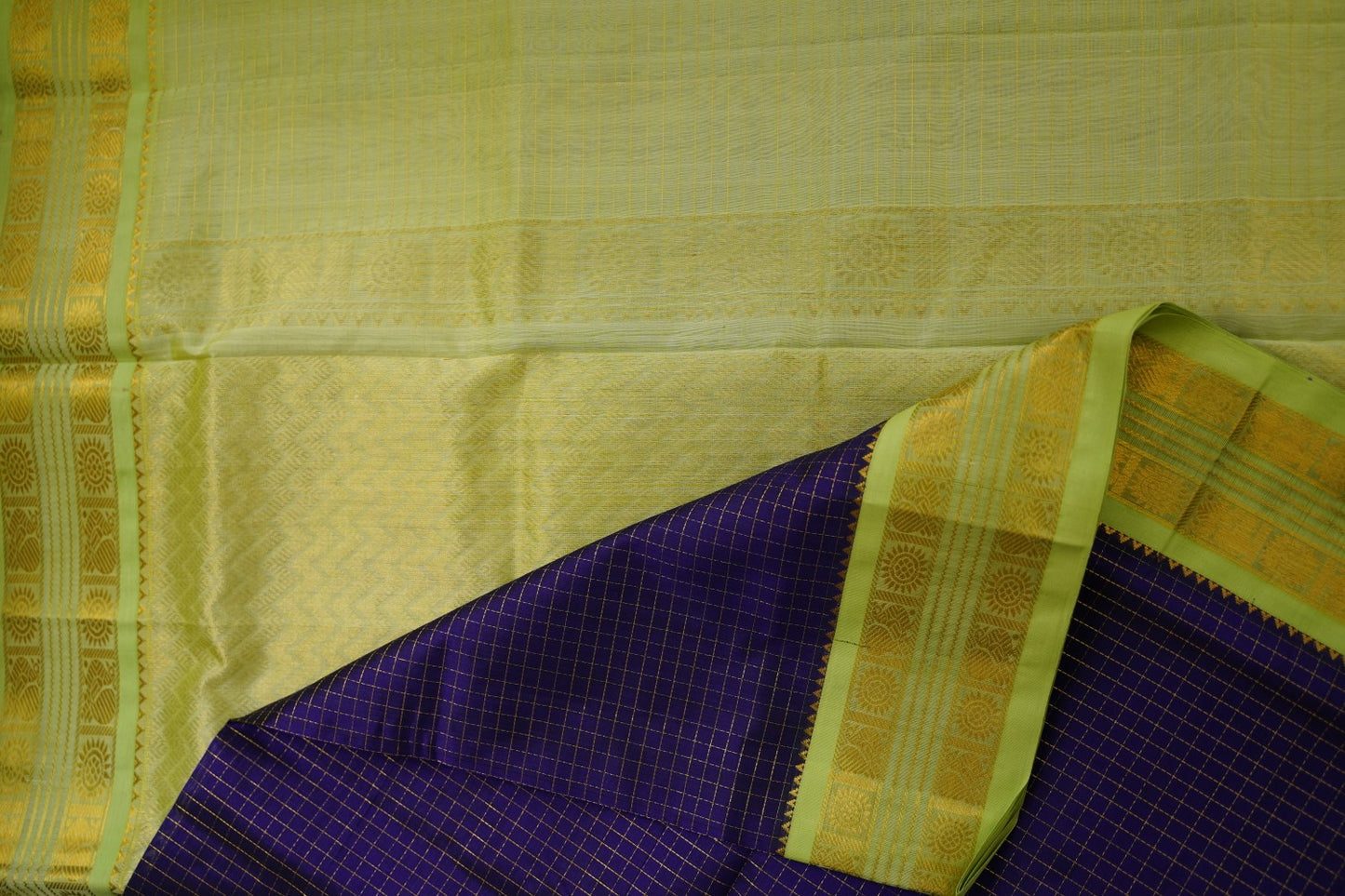 Kanchi Handloom Silk Cotton Saree PC15595