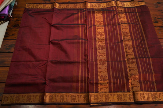 Kanchi Handloom Silk Cotton Saree PC15570