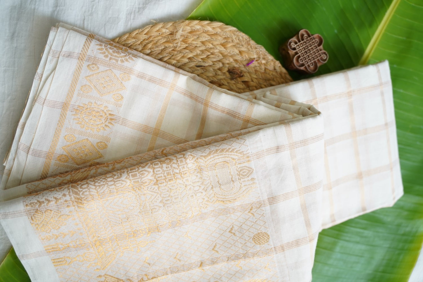 Chettinad handloom Cotton Saree PC17622