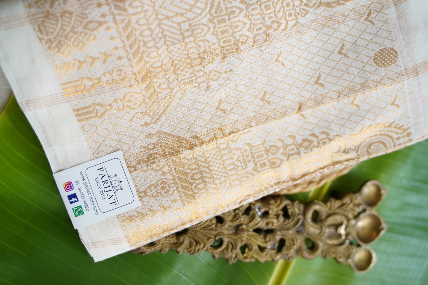 Chettinad handloom Cotton Saree PC17622