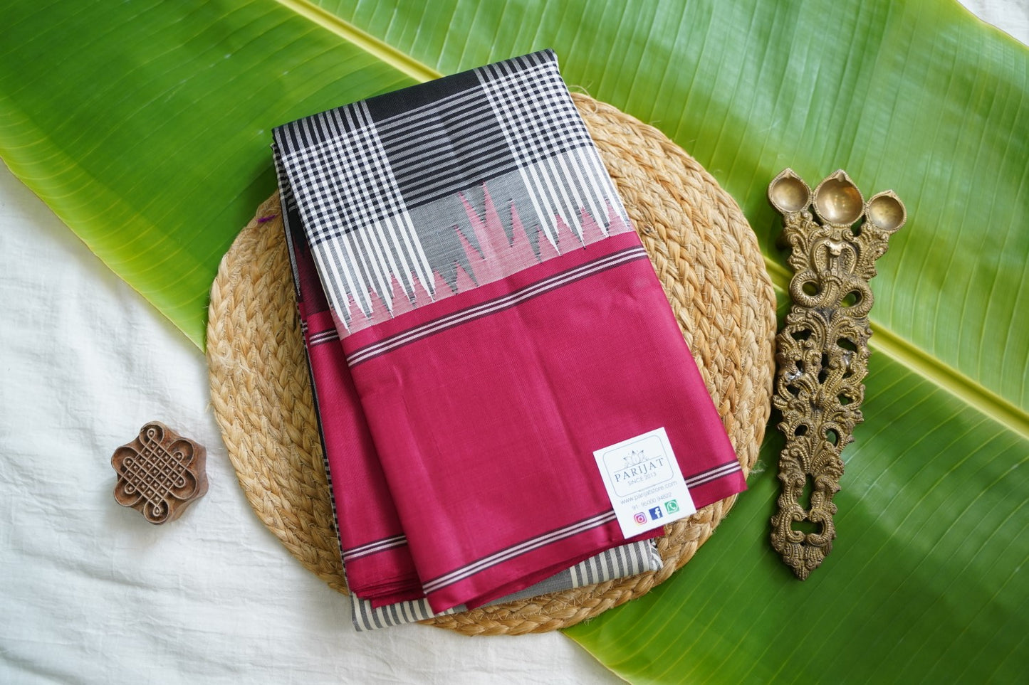 Pure Kanchi Silk Saree PC17643
