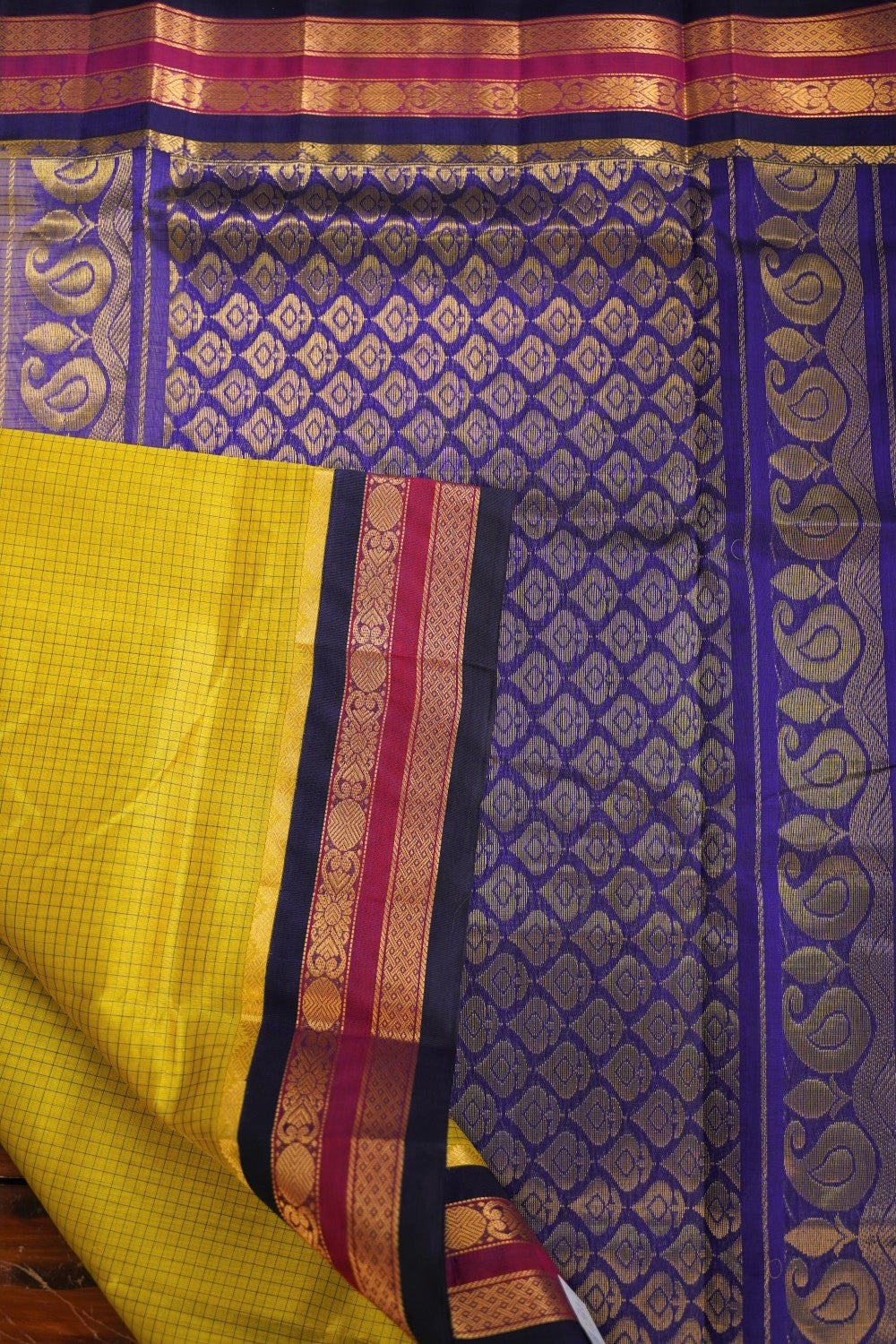 Kanchi Handloom Silk Cotton Saree PC15534