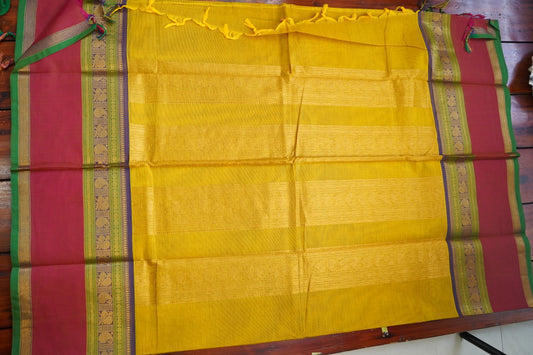 Chettinad handloom Cotton Saree PC16807