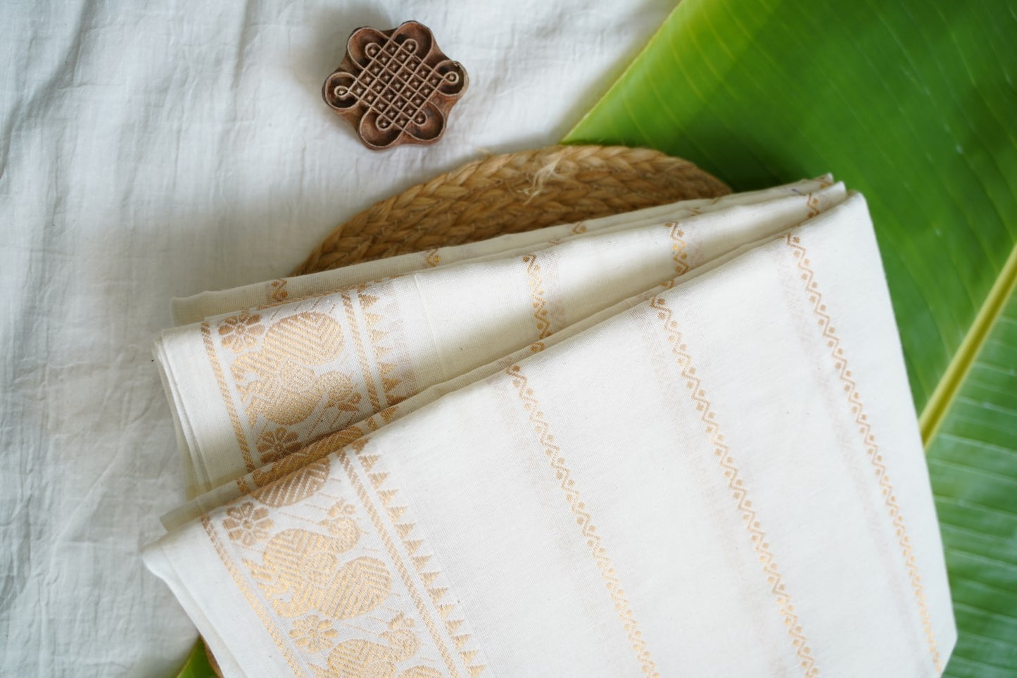 Chettinad handloom Cotton Saree PC17619