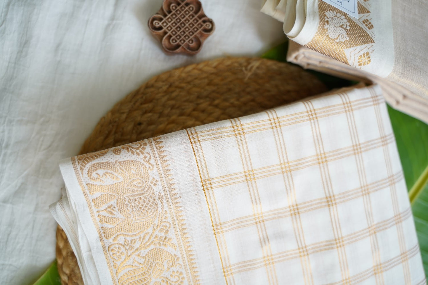 Chettinad handloom Cotton Saree PC17620