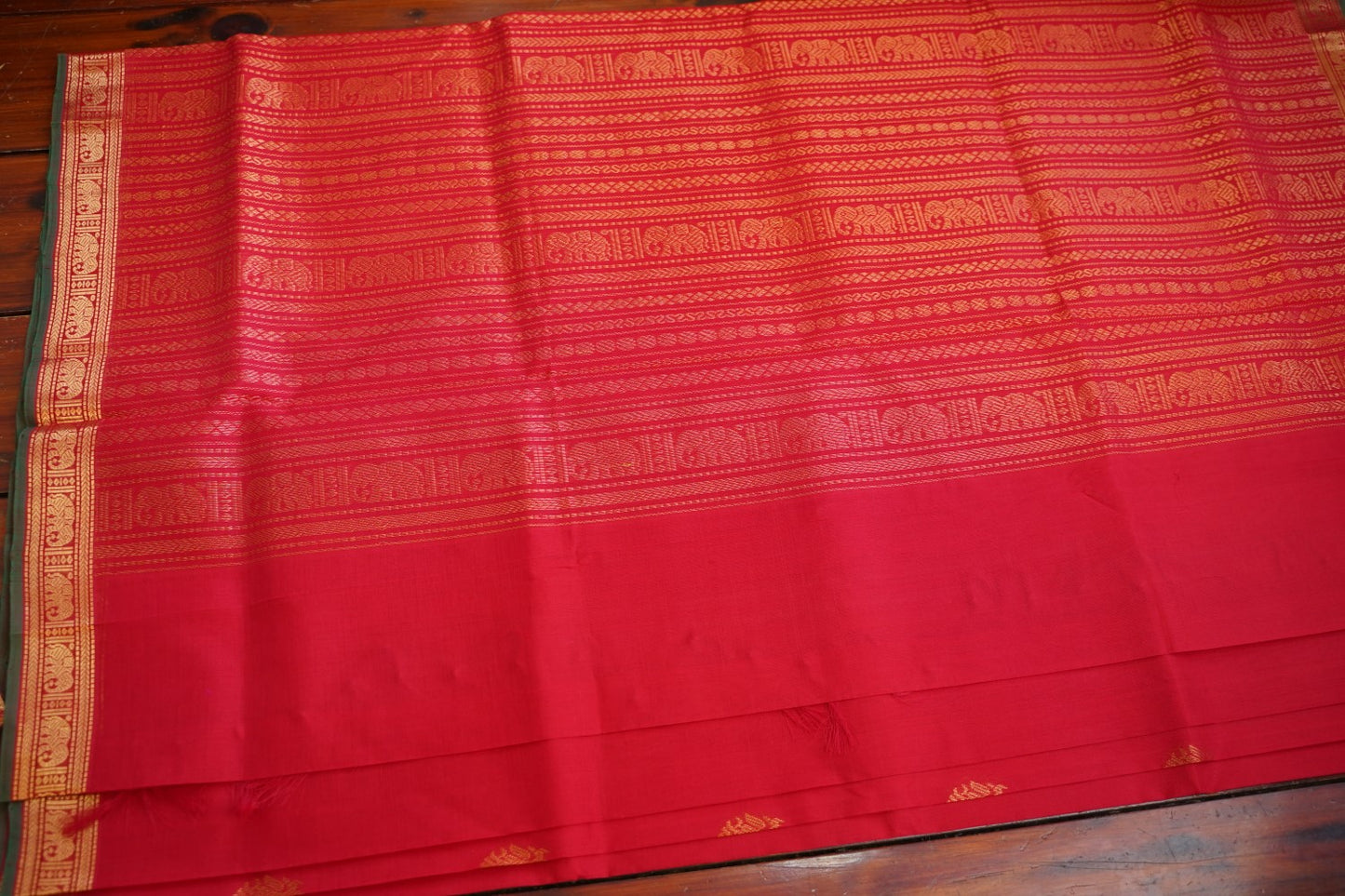 Kanchi Handloom Silk Cotton Saree PC16798