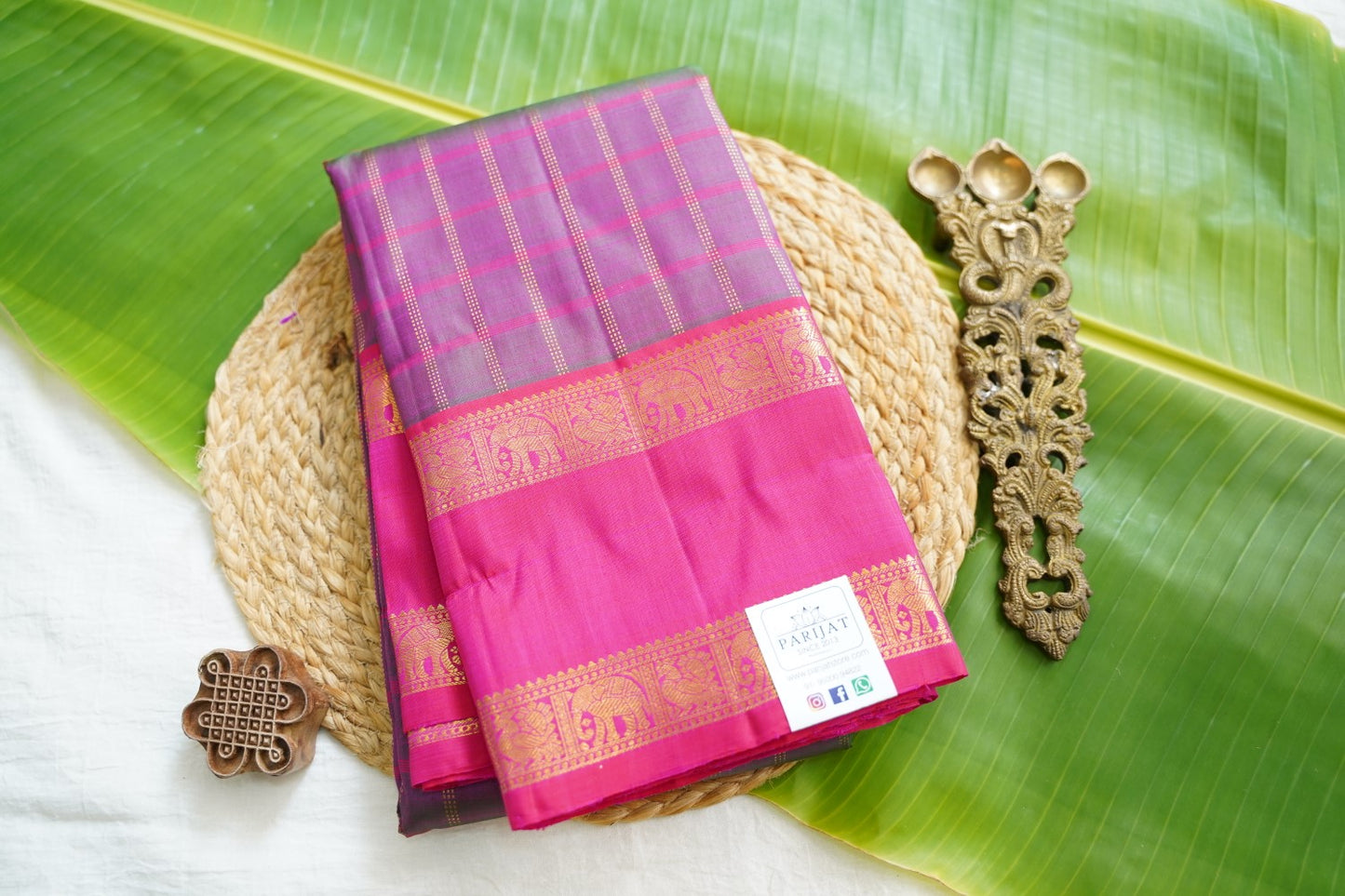 Pure Kanchi Silk Saree PC17640