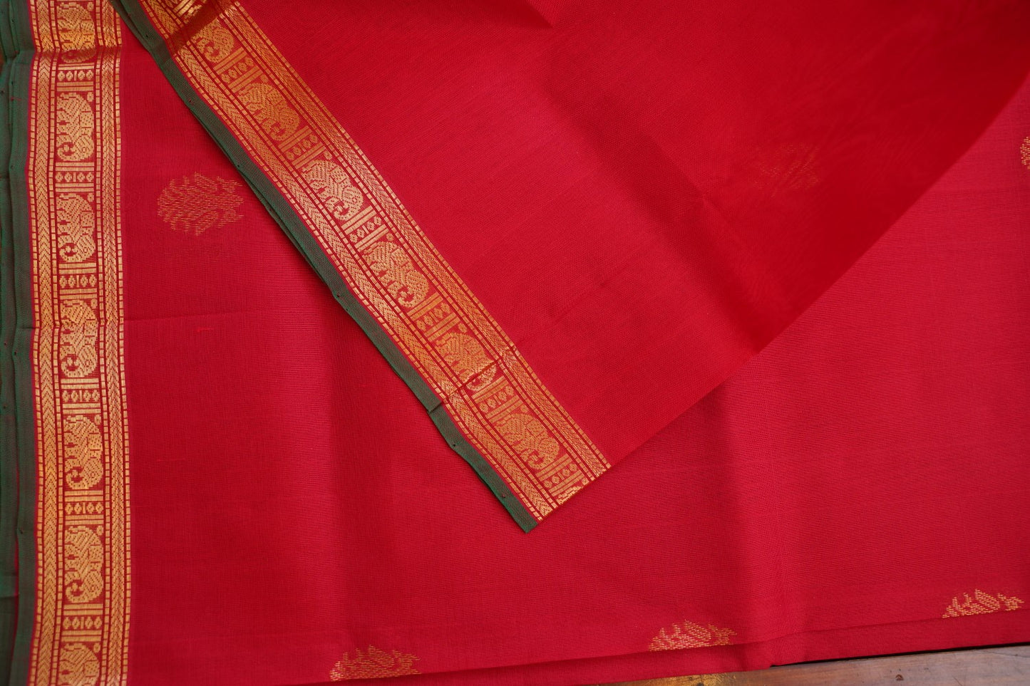 Kanchi Handloom Silk Cotton Saree PC16798