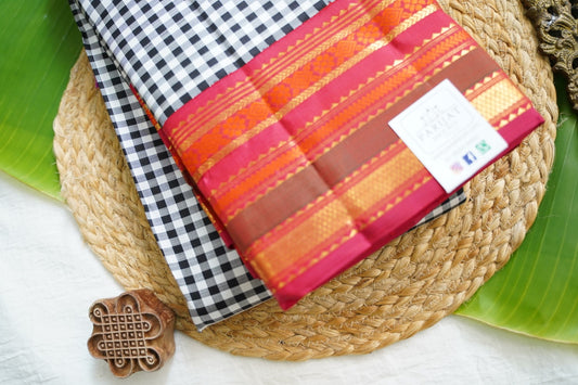 Pure Kanchi Silk Saree PC17629