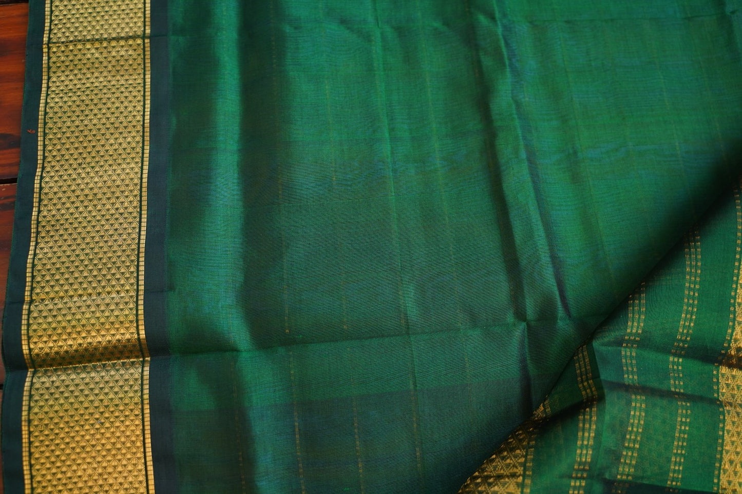 Kanchi Handloom Silk Cotton Saree PC16796