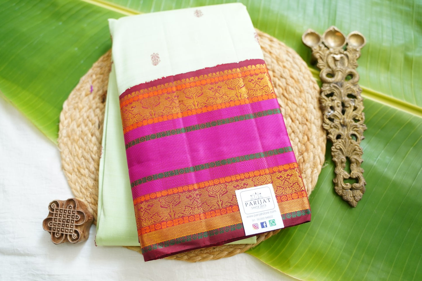 Pure Kanchi Silk Saree PC17625