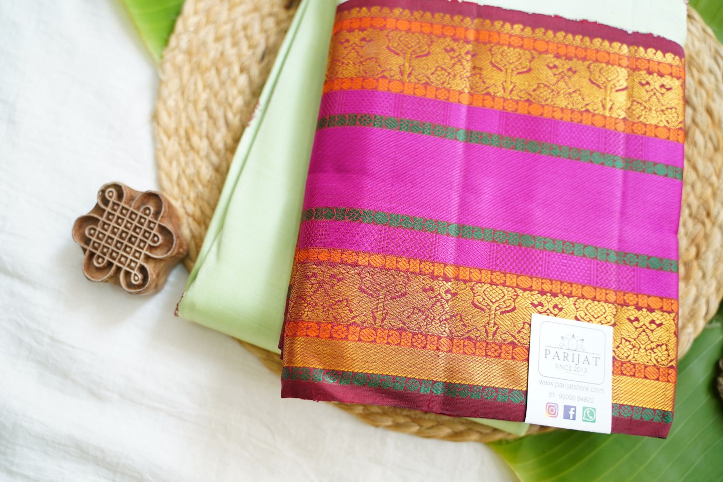 Pure Kanchi Silk Saree PC17625