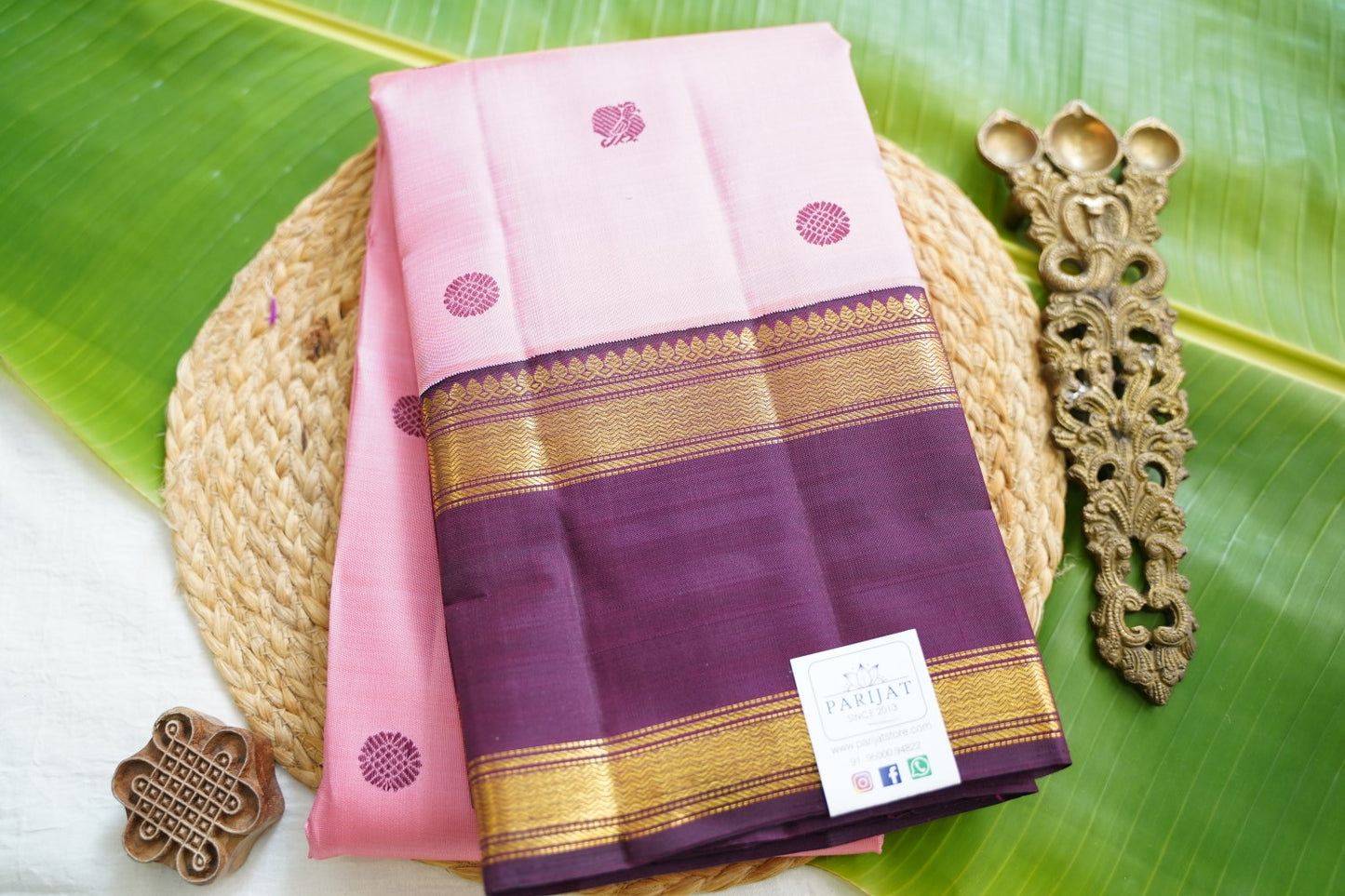 Pure Kanchi Silk Saree PC17624