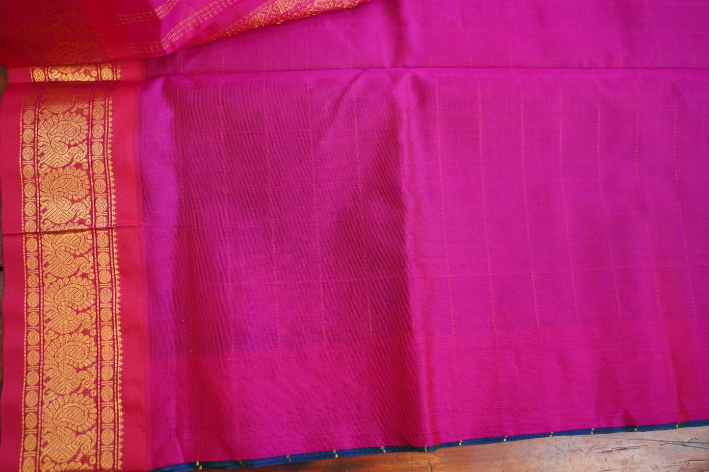 Kanchi Handloom Silk Cotton Saree PC16795