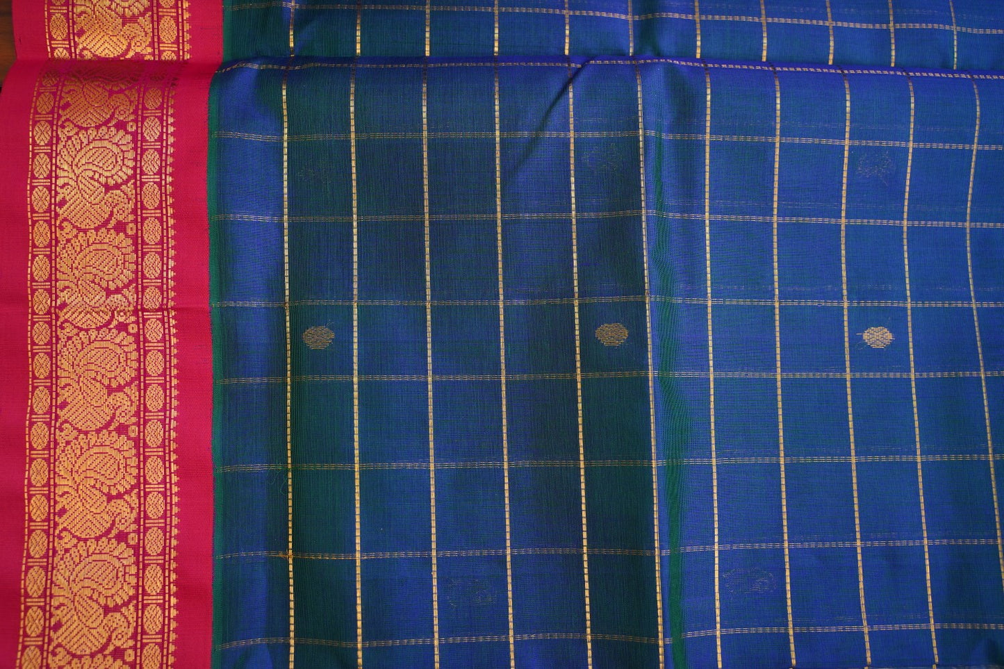 Kanchi Handloom Silk Cotton Saree PC16795