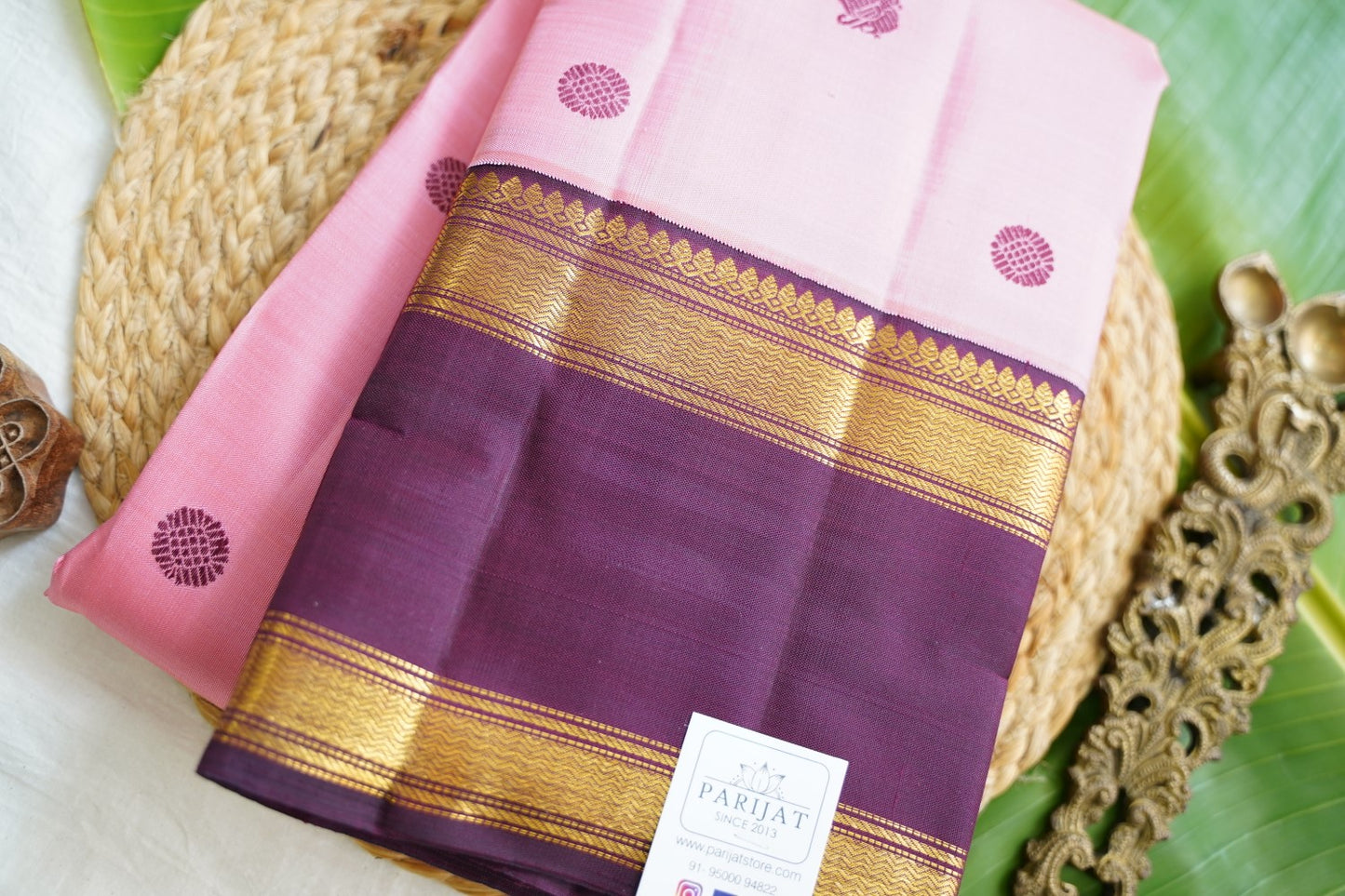 Pure Kanchi Silk Saree PC17624