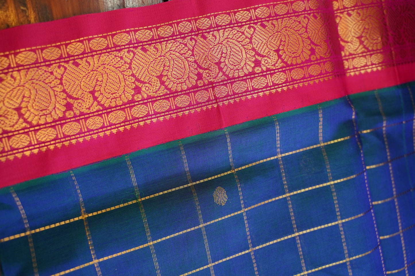 Kanchi Handloom Silk Cotton Saree PC16795