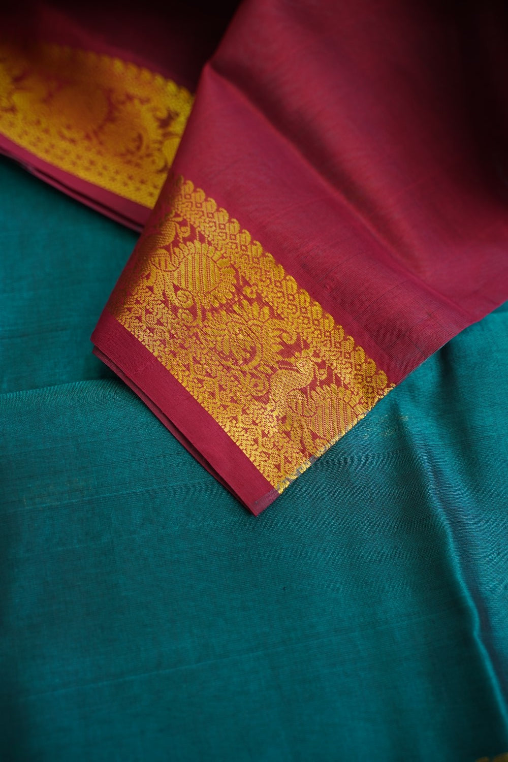 Kanchi Handloom Silk Cotton Saree PC16780