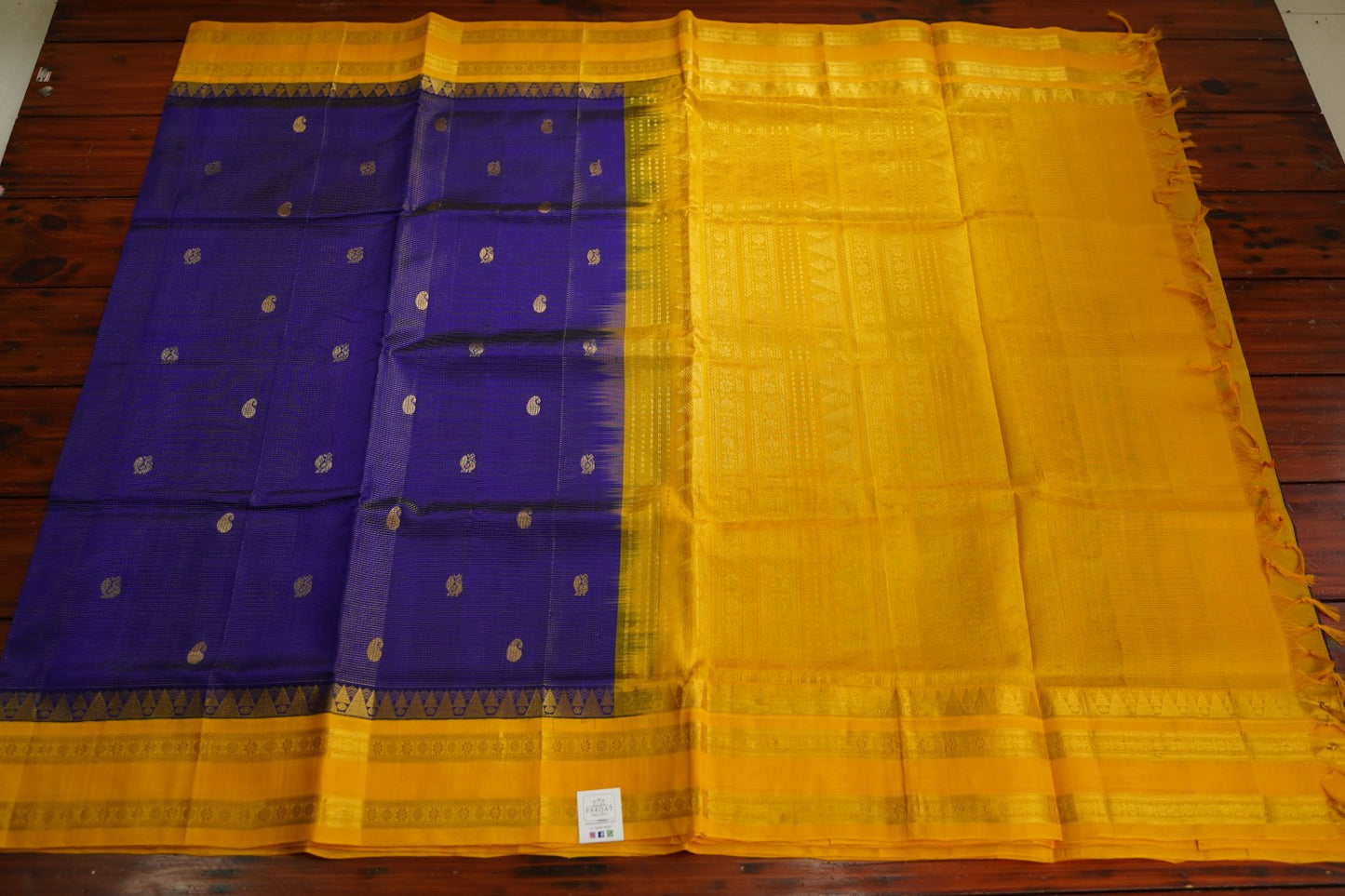 Kanchi Handloom Silk Cotton Saree PC15564