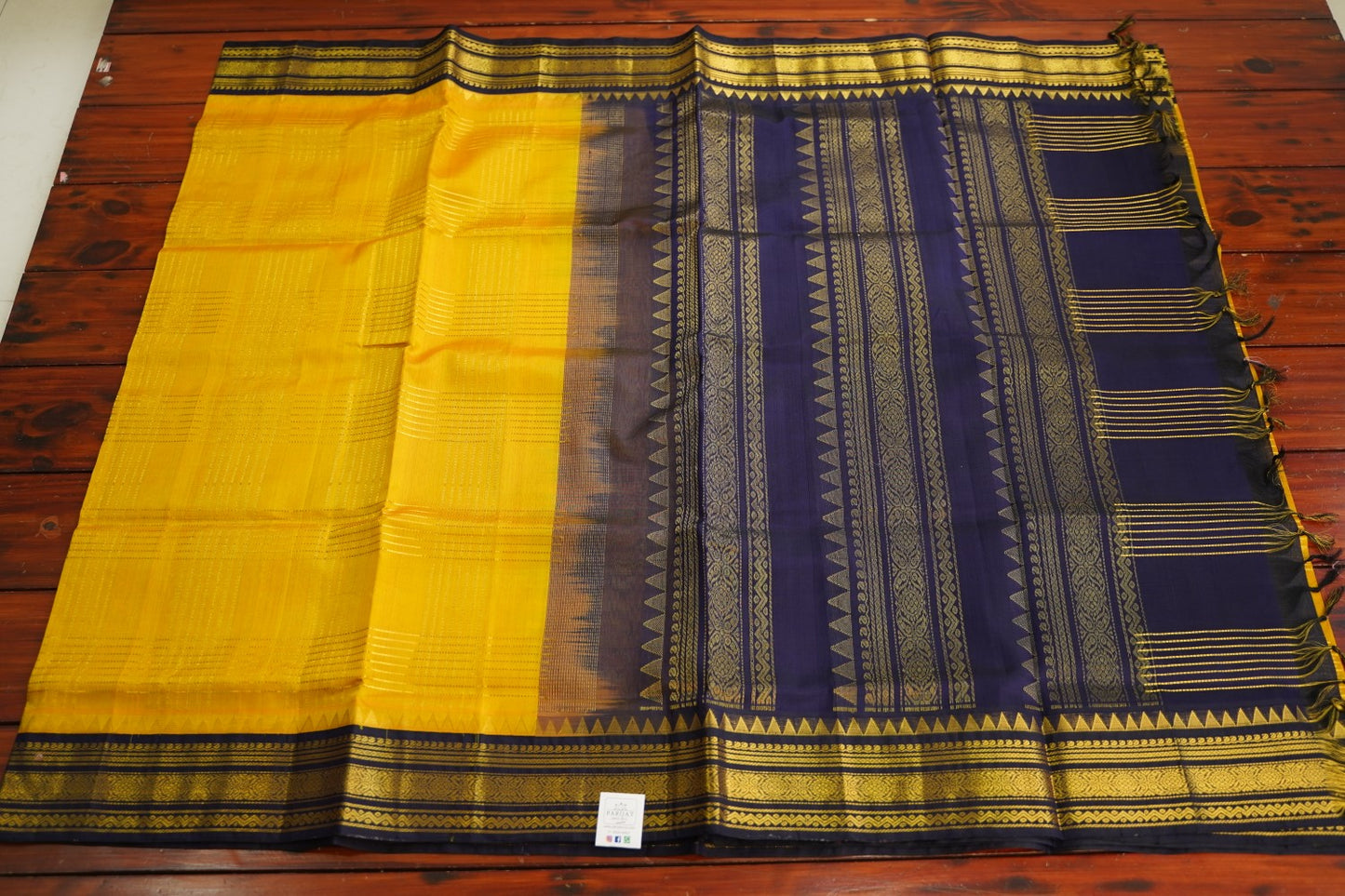 Kanchi Handloom Silk Cotton Saree PC15565
