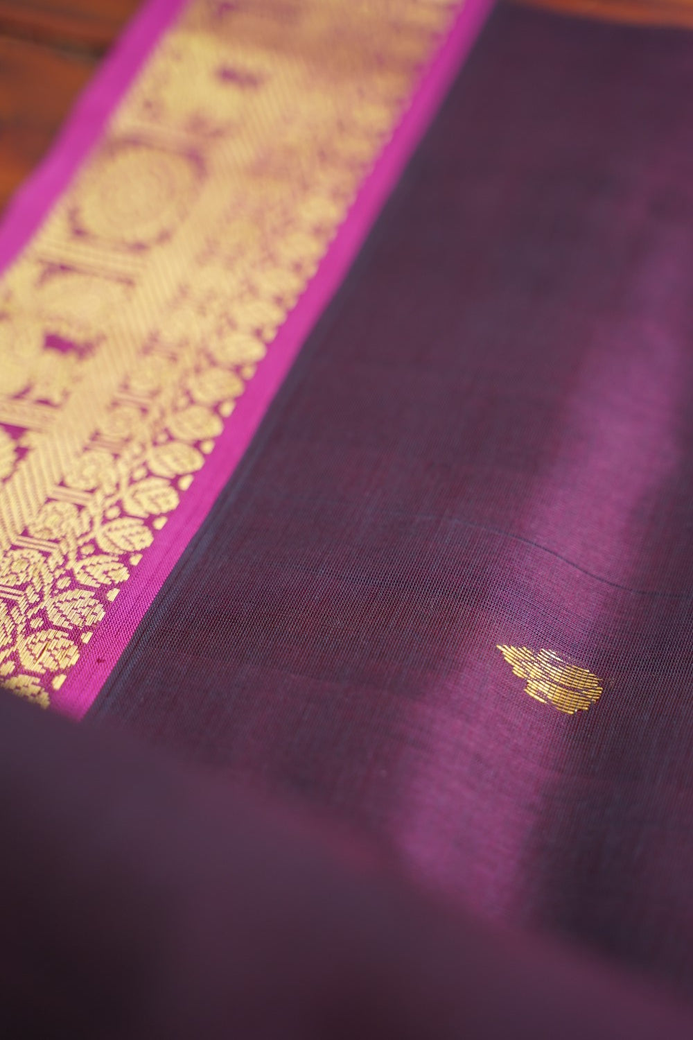 Kanchi Handloom Silk Cotton Saree PC16782