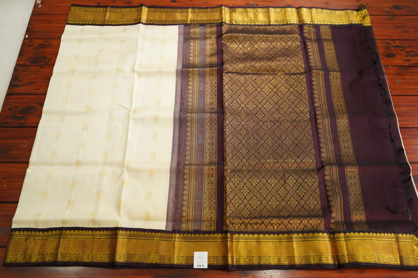 Kanchi Handloom Silk Cotton Saree PC15563