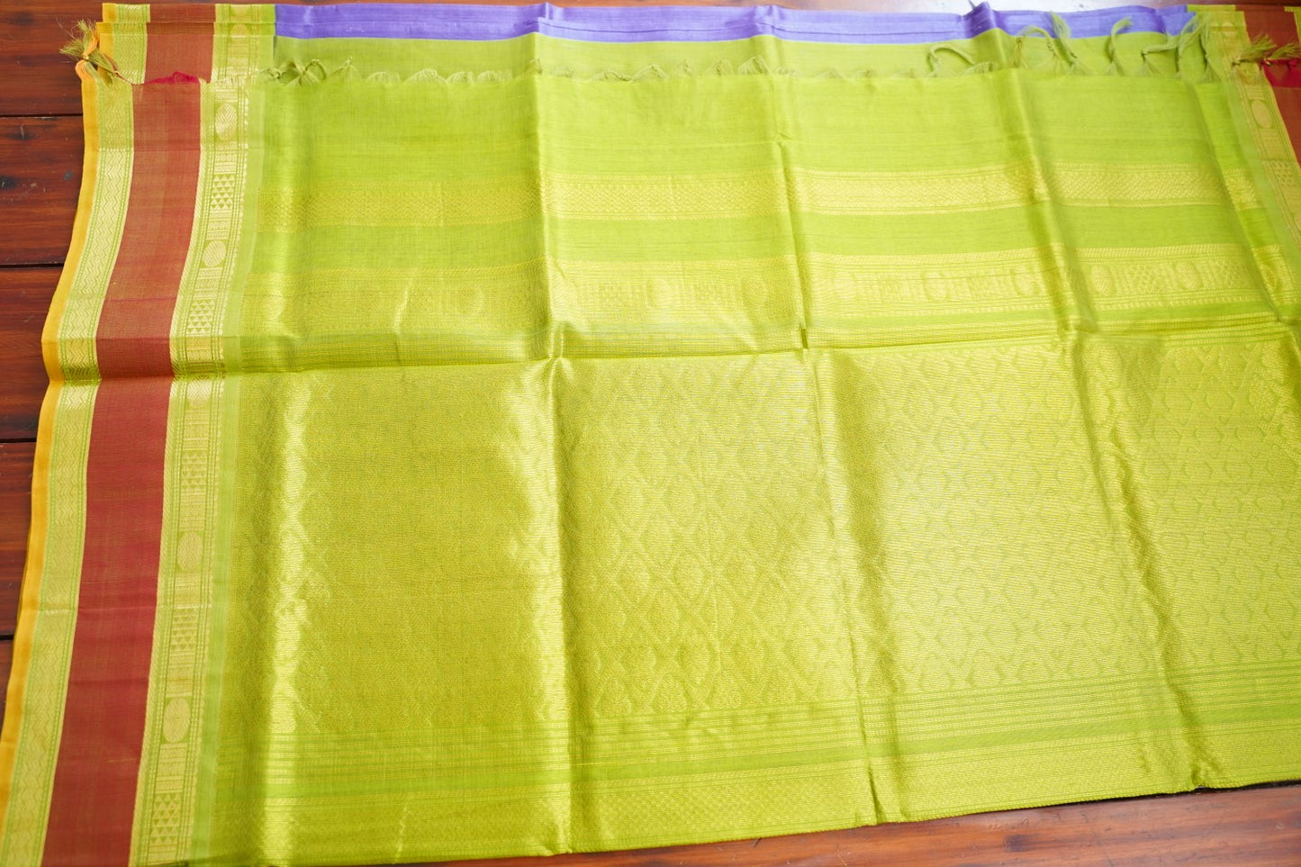 Kanchi Handloom Silk Cotton Saree PC16790