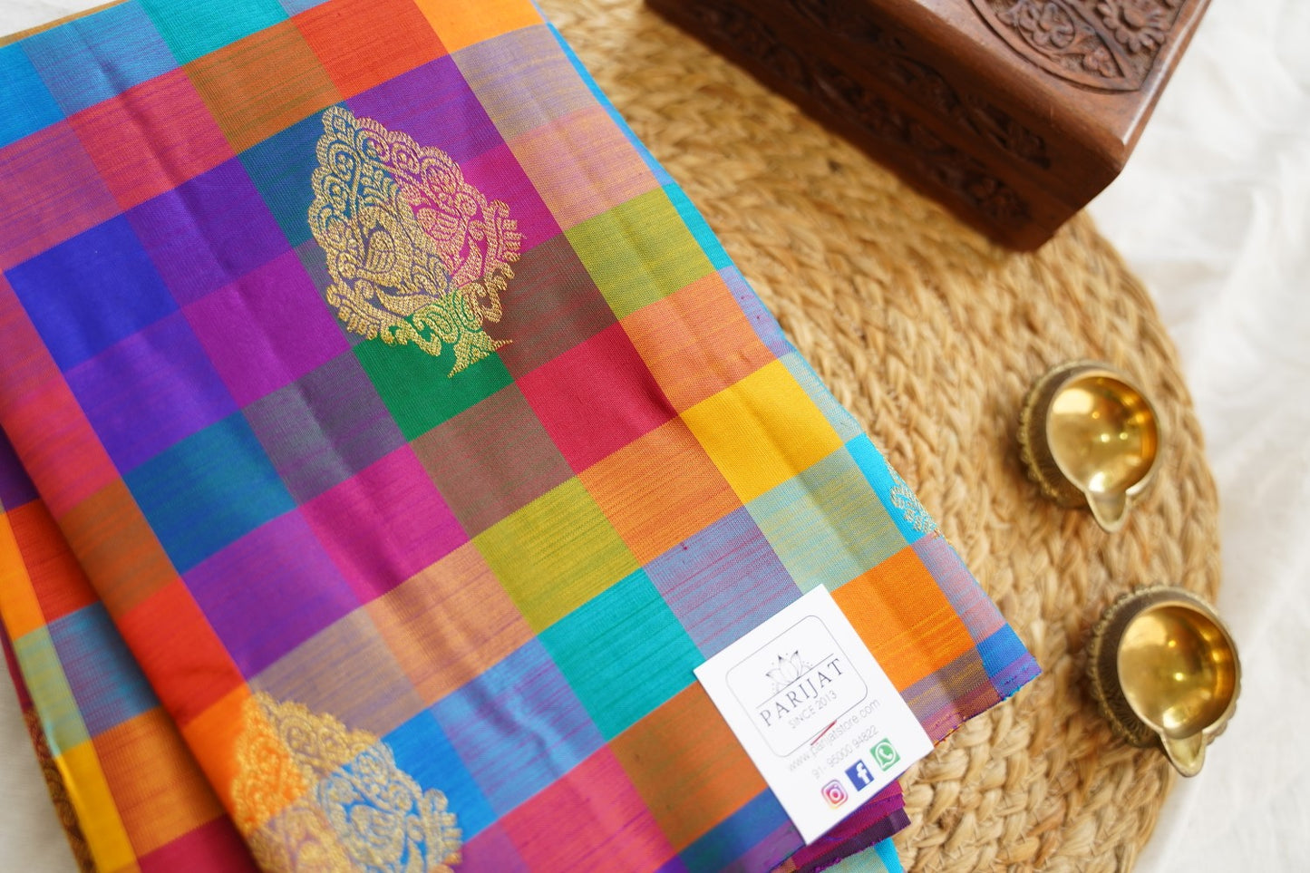 Pure Kanchi Silk Saree PC15612