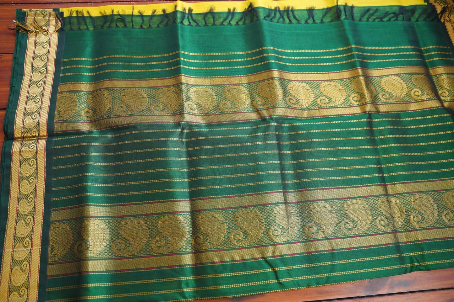 Kanchi Handloom Silk Cotton Saree PC16792