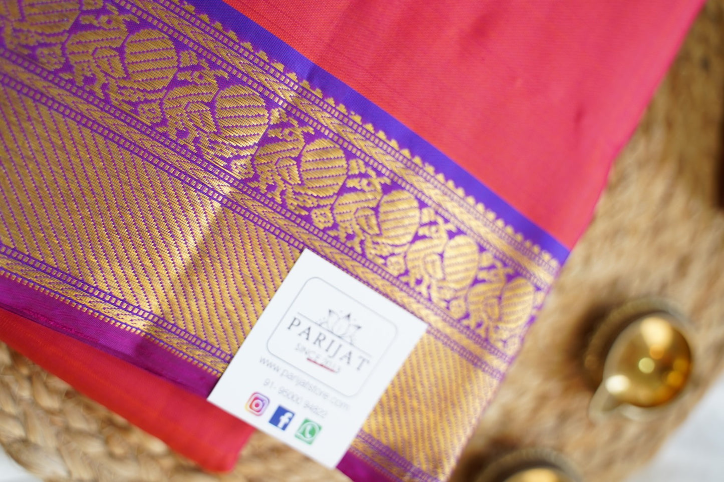 Pure Kanchi Silk Saree PC15617