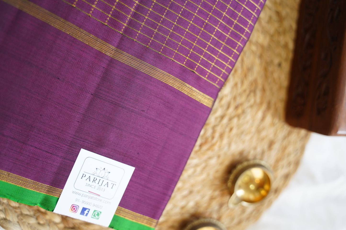 Pure Kanchi Silk Saree PC15614
