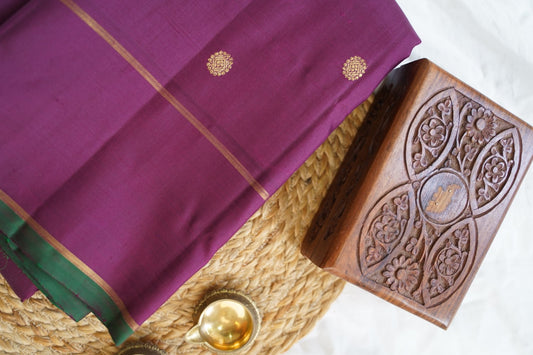 Pure Kanchi Korvai Silk Saree