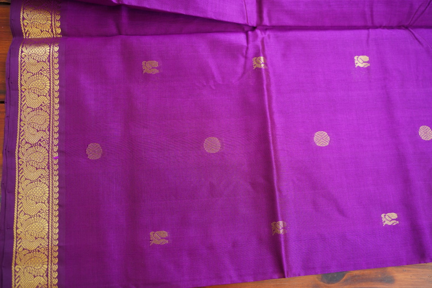 Kanchi Handloom Silk Cotton Saree PC16795