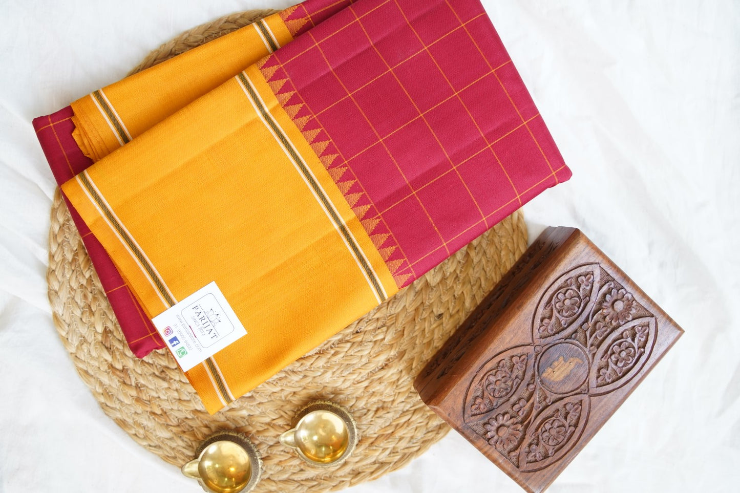 Pure Kanchi Silk Saree PC15620