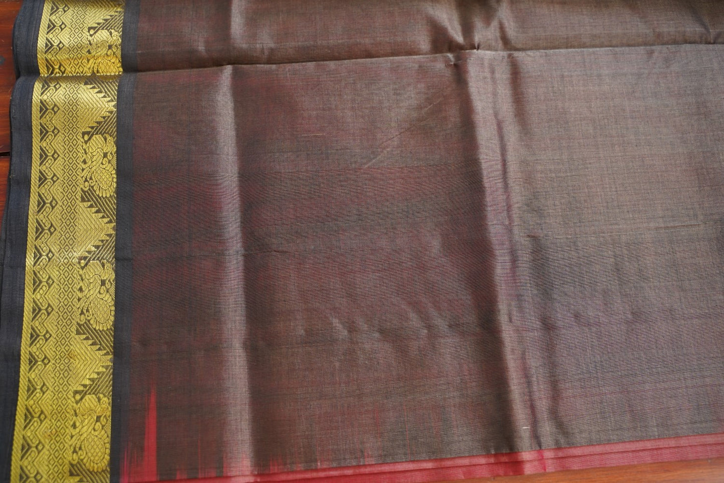 Kanchi Handloom Silk Cotton Saree PC16787