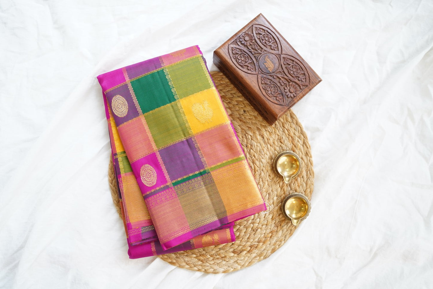Pure Kanchi Silk Saree PC15618