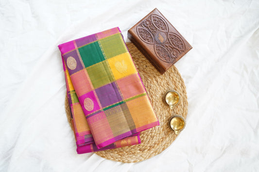 Pure Kanchi Silk Saree PC15618