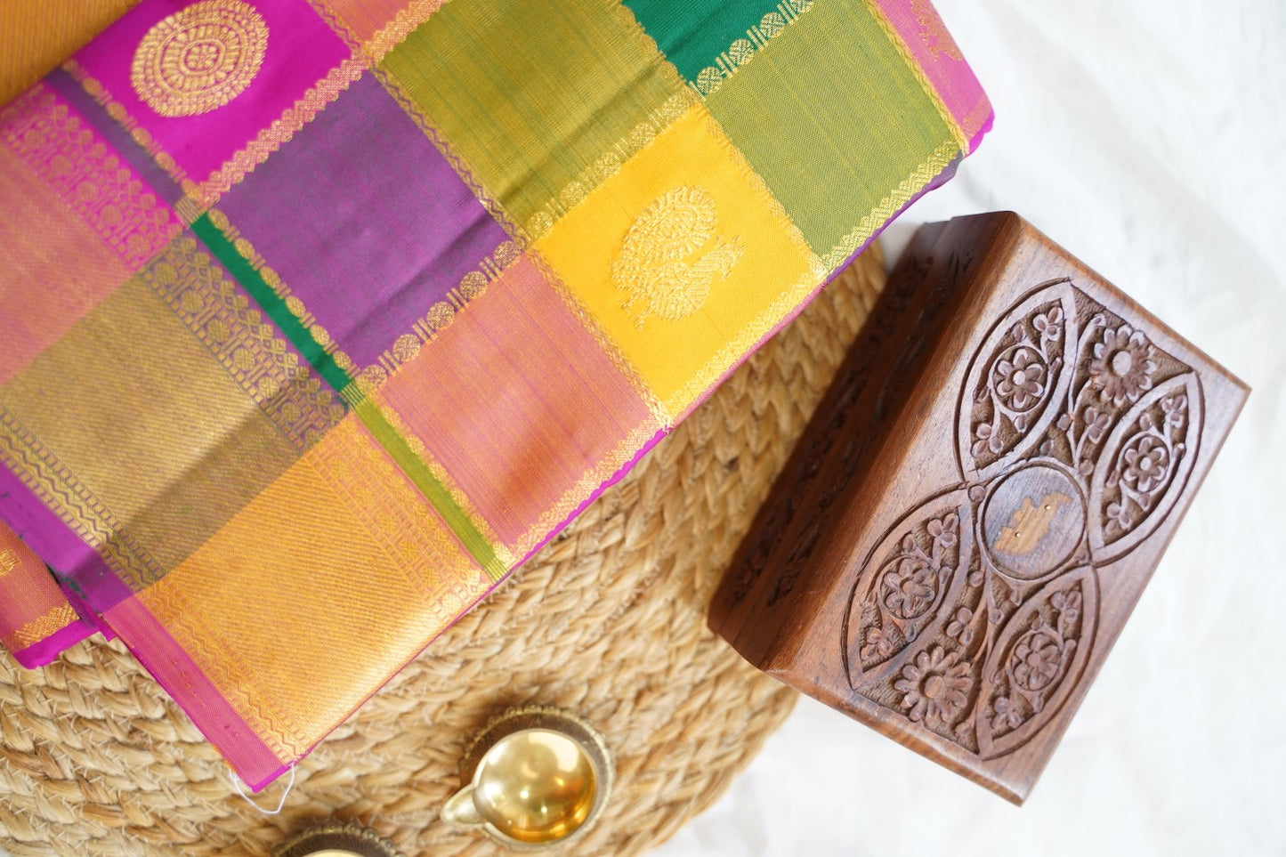 Pure Kanchi Silk Saree PC15618