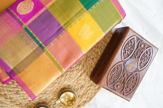 Pure Kanchi Silk Saree PC15618