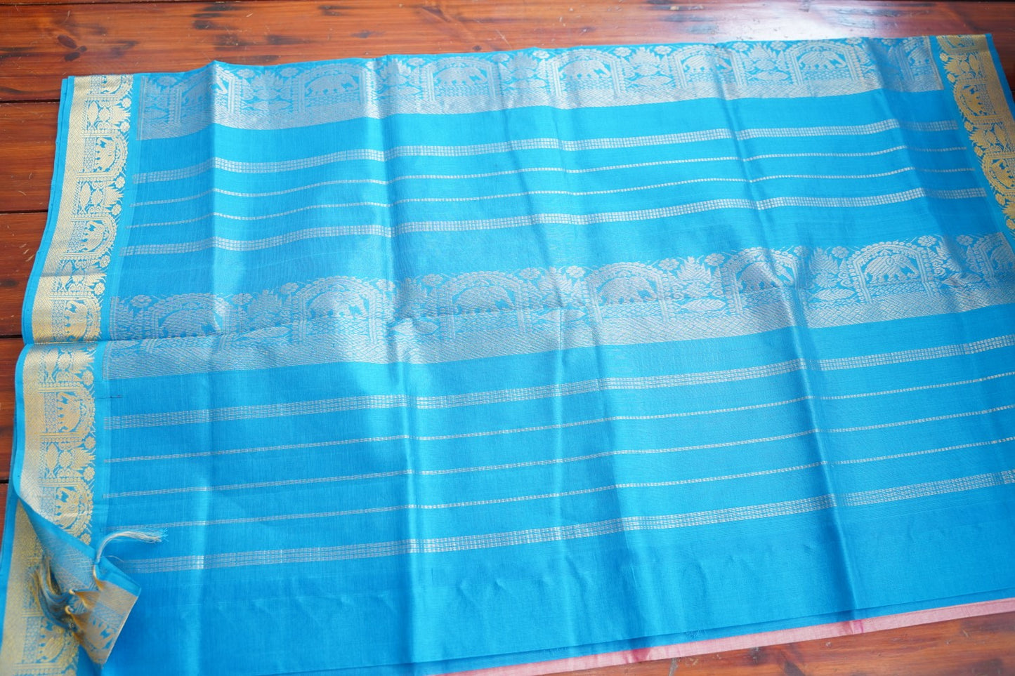 Kanchi Handloom Silk Cotton Saree PC16784