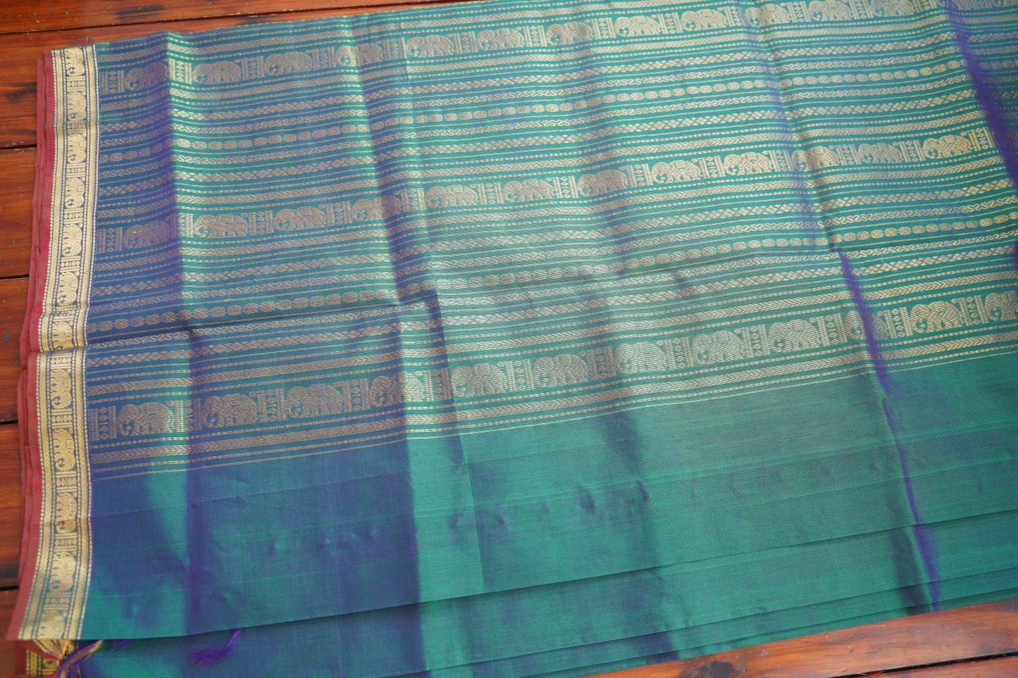 Kanchi Handloom Silk Cotton Saree PC16799