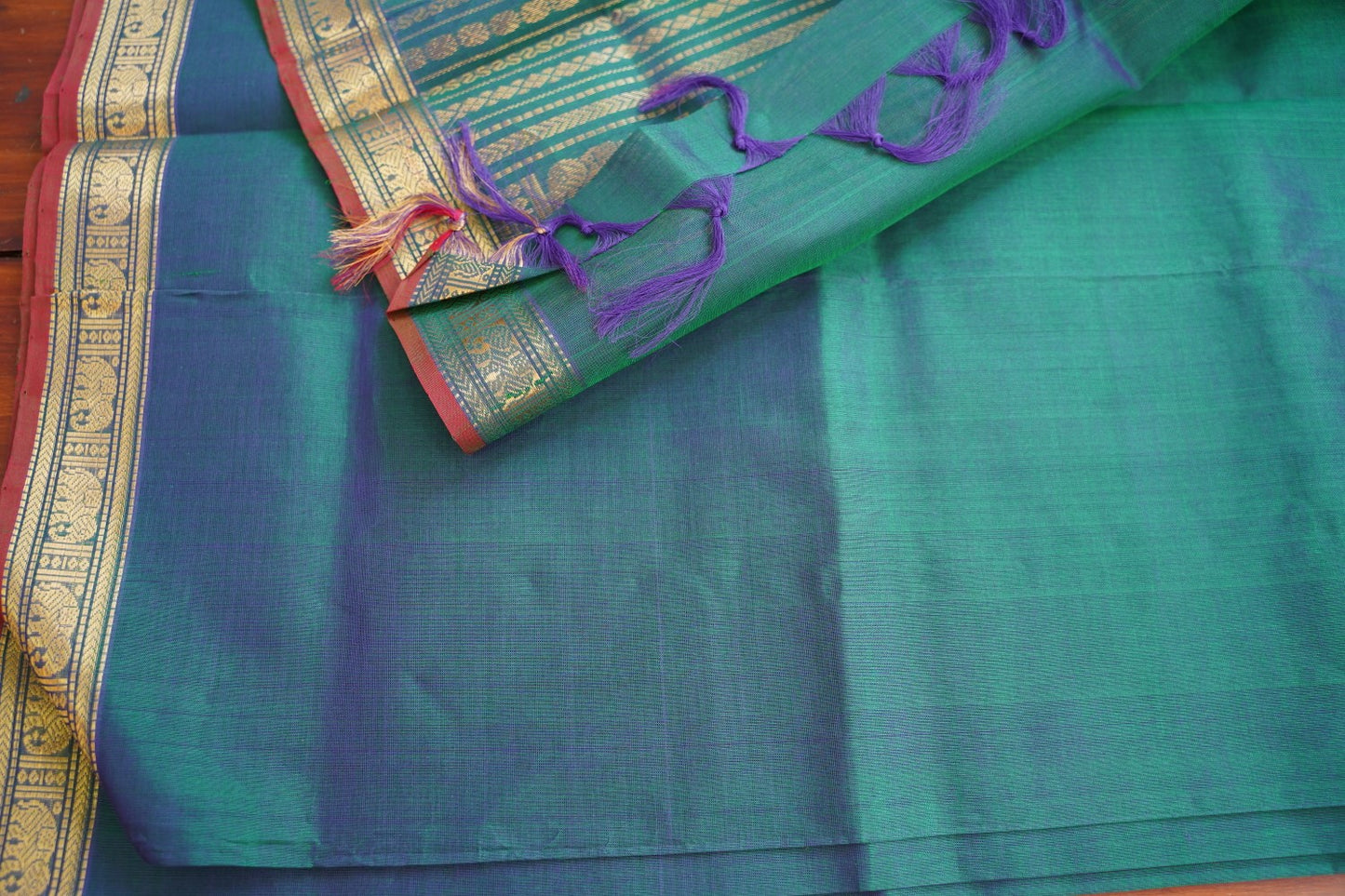 Kanchi Handloom Silk Cotton Saree PC16799