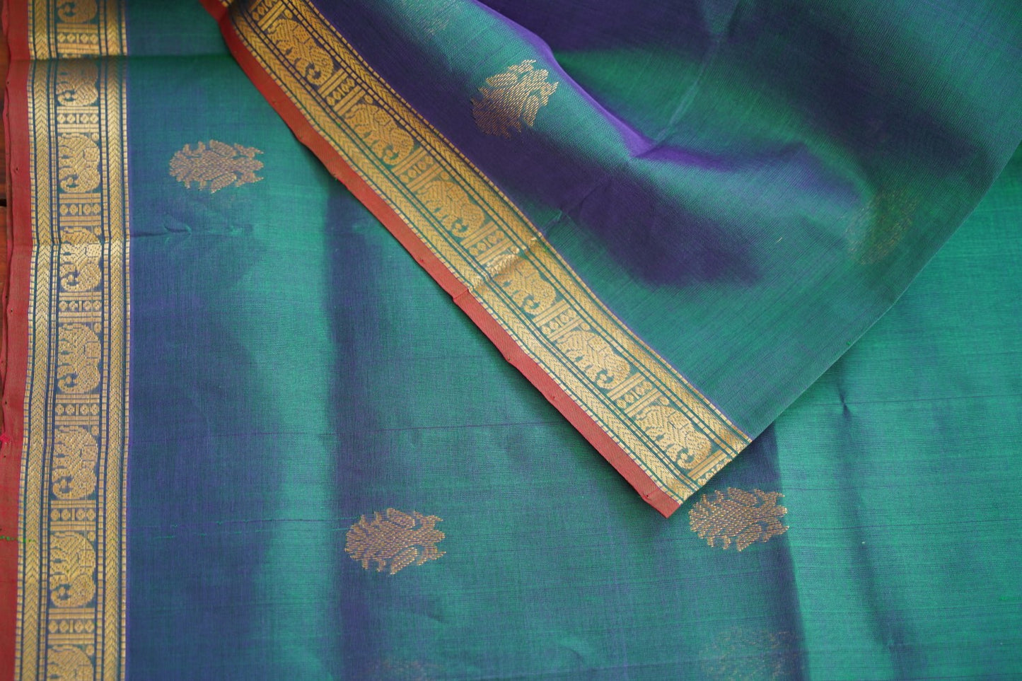 Kanchi Handloom Silk Cotton Saree PC16799